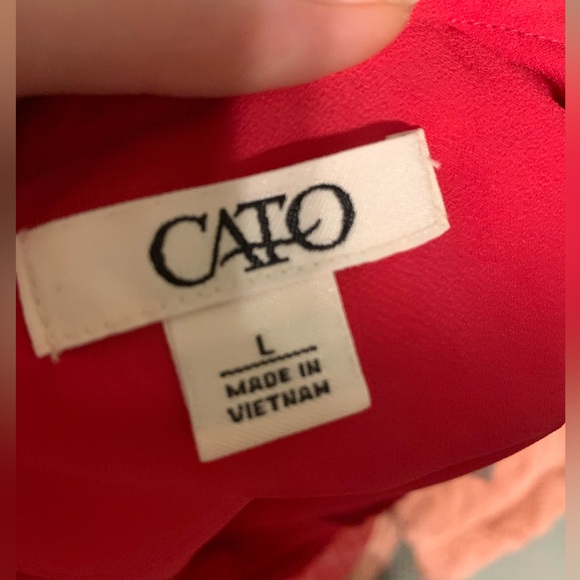 Cato Pink Animal Print 2000’s Skirt Size Large - Picture 5 of 5